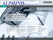 Tablet Screenshot of alphind.com